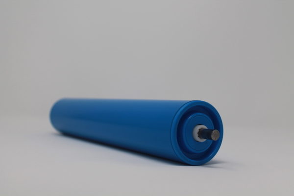 Tragrolle aus Kunststoff mit Federachse 50mmx2,8mm