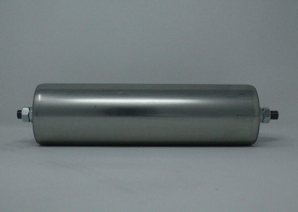 Tragrolle aus Stahl mit Außengewinde 80mmx2,0mm