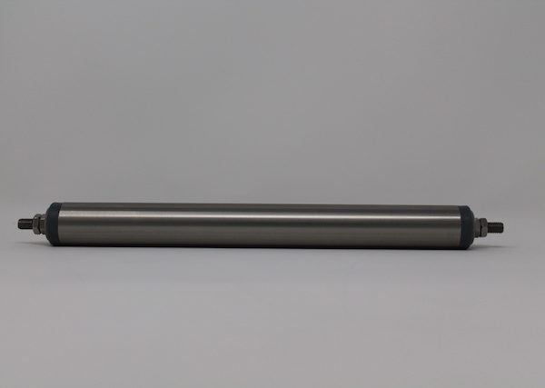 Tragrolle aus Edelstahl mit Außengewinde 30mmx1,5mm
