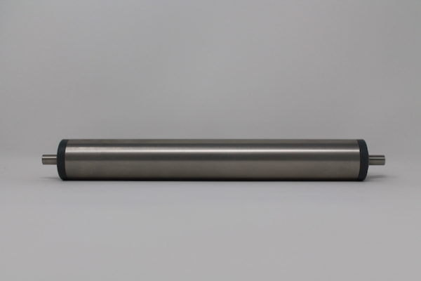 Tragrolle aus Edelstahl mit Federachse 40mmx1,5mm