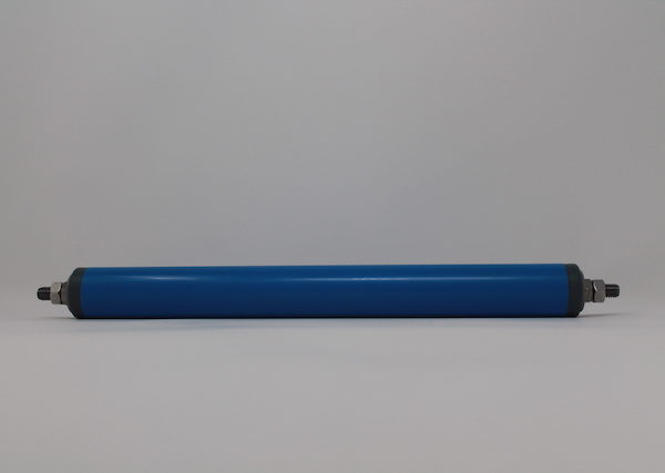 Tragrolle aus Kunststoff mit Außengewinde, rostfrei 30mmx1,8mm