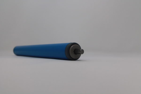 Tragrolle aus Kunststoff mit Federachse, rostfrei 30mmx1,8mm