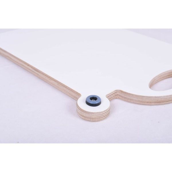 Gleitbrett weiß Gleiter Slider für den Thermomix TM5 TM6 mundor metall